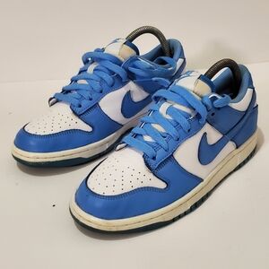 Men's Blue and White Sneakers